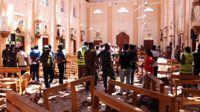El caos y el horror tras la matanza del Domingo de Resurrección en Sri Lanka El caos y el horror tras la matanza del Domingo de Resurrección en Sri Lanka