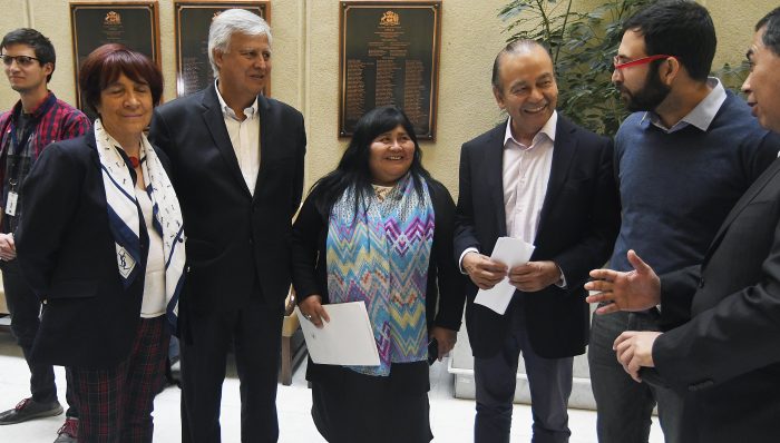 Diputados de oposición presentan comisión investigadora por compras irregulares de tierras indígenas Diputados de oposición presentan comisión investigadora por compras irregulares de tierras indígenas