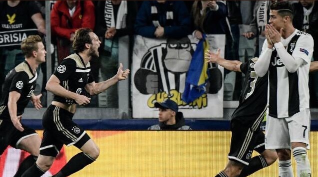 Ajax dio el golpe a la cátedra y eliminó a la Juventus en los cuartos de la Champions League Ajax dio el golpe a la cátedra y eliminó a la Juventus en los cuartos de la Champions League