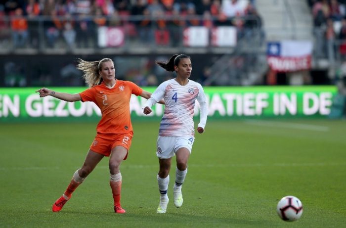 Partido para el olvido: Roja femenina fue goleada 7-0 contra Holanda Partido para el olvido: Roja femenina fue goleada 7-0 contra Holanda