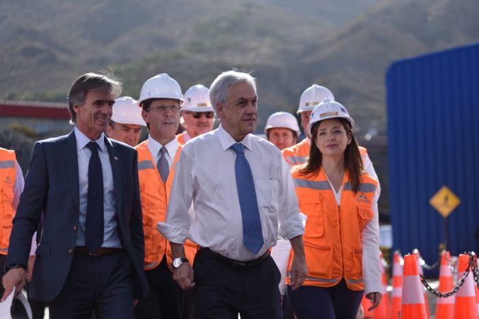 Piñera destaca dinamismo de inversión en Chile al inaugurar ampliación de proyecto minero de los Luksic Piñera destaca dinamismo de inversión en Chile al inaugurar ampliación de proyecto minero de los Luksic