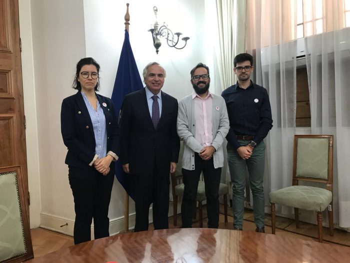 No más violencia: Fundación Iguales se reúne con ministro del Interior para frenar ataques contra personas LGBT No más violencia: Fundación Iguales se reúne con ministro del Interior para frenar ataques contra personas LGBT