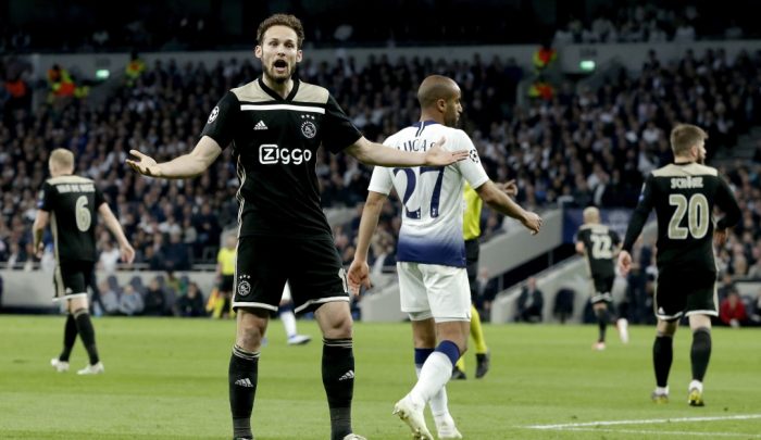Semifinal de la Champions League: Ajax da el primer golpe y vence como visitante al Tottenham Semifinal de la Champions League: Ajax da el primer golpe y vence como visitante al Tottenham