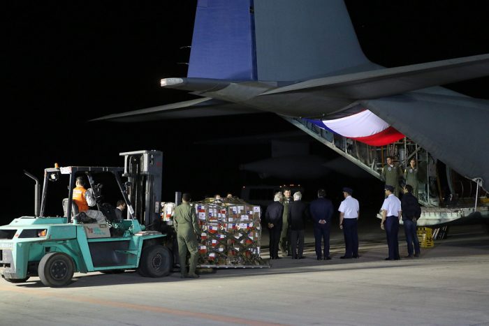 Entre viáticos y combustible: avión de la FACh que transportó ayuda humanitaria a Venezuela costó casi $40 millones Entre viáticos y combustible: avión de la FACh que transportó ayuda humanitaria a Venezuela costó casi $40 millones