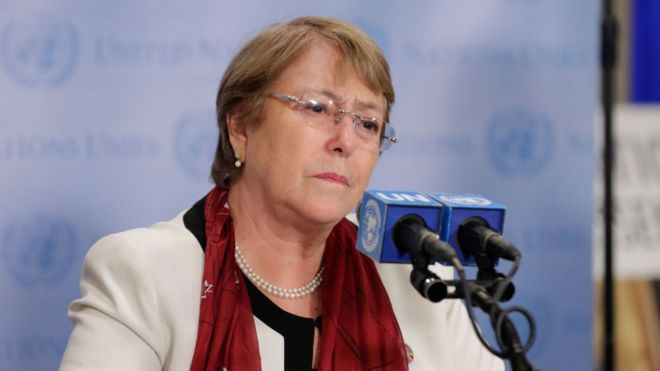 Bachelet lamenta atentado «de odio» en Sri Lanka que fue adjudicado por el EI Bachelet lamenta atentado