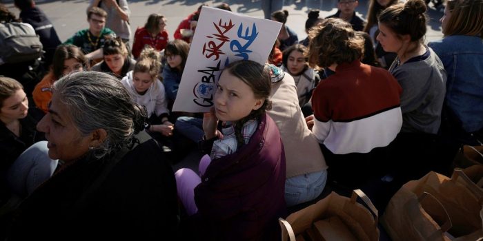Greta Thunberg, una de las 100 figuras del 2019 por la Revista Time Greta Thunberg, una de las 100 figuras del 2019 por la Revista Time