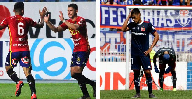 Revisa todos los goles de la sexta fecha que dejó a la Unión Española como líder y a la Universidad de Chile en zona de descenso Revisa todos los goles de la sexta fecha que dejó a la Unión Española como líder y a la Universidad de Chile en zona de descenso