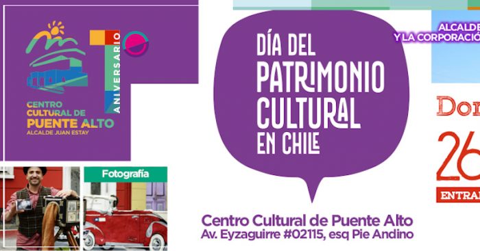 Día del Patrimonio: Variadas actividades en Centro Cultural de Puente Alto Día del Patrimonio: Variadas actividades en Centro Cultural de Puente Alto