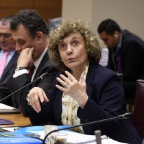 Dobra Lusic se victimiza ante comisión de Constitución del Senado y pide 
