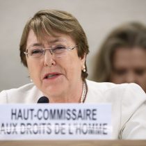 Bachelet manifiesta estar 