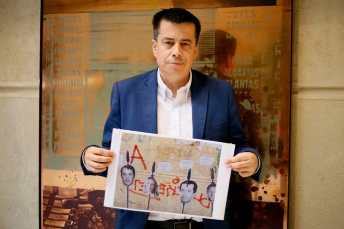 Polémica por imágenes de diputados atravesados con lanzas: Andrés Celis presentará una denuncia Polémica por imágenes de diputados atravesados con lanzas: Andrés Celis presentará una denuncia