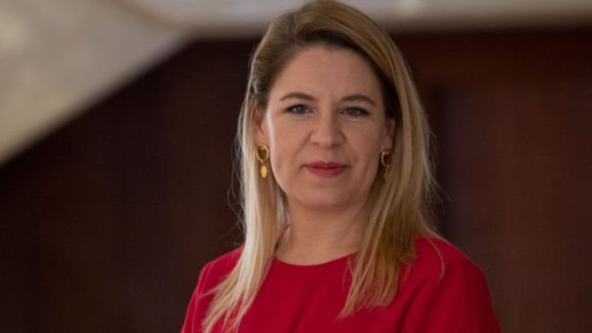 Claudia Dobles, la primera dama de Costa Rica y la única latina en la lista de “Fortune” de los 50 líderes más importantes del mundo Claudia Dobles, la primera dama de Costa Rica y la única latina en la lista de “Fortune” de los 50 líderes más importantes del mundo