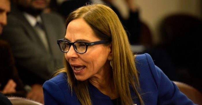 Corrigieron ante las críticas: Ministra Plá confirma que se puso fin al contrato que mantenía con la nuera de Andrés Chadwick Corrigieron ante las críticas: Ministra Plá confirma que se puso fin al contrato que mantenía con la nuera de Andrés Chadwick