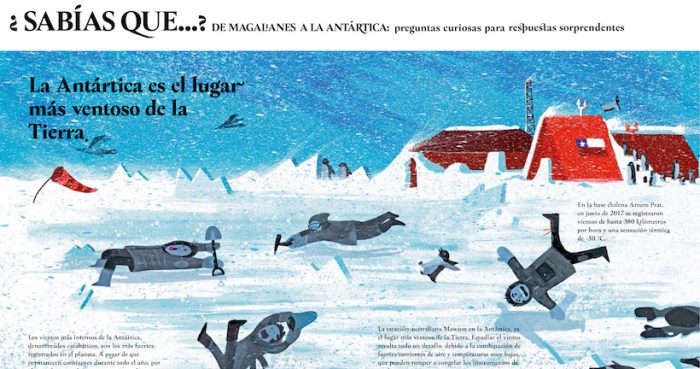 Lanzan libro ilustrado que reúne datos curiosos de la Patagonia y la Antártica Lanzan libro ilustrado que reúne datos curiosos de la Patagonia y la Antártica