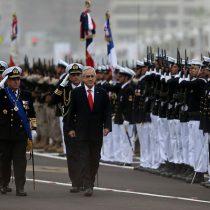 Piñera da discurso sobre patriotismo en Iquique: 