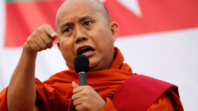 Quién es Ashin Wirathu, el monje budista cuyo discurso radical comparan con el de Bin Laden