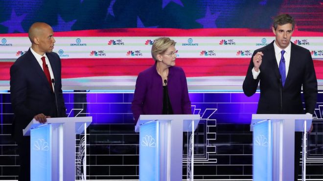 Debate demócrata en Estados Unidos: cómo el español se coló en la carrera para llegar a la Casa Blanca Debate demócrata en Estados Unidos: cómo el español se coló en la carrera para llegar a la Casa Blanca