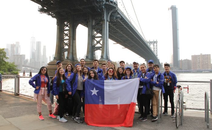 Estudiantes secundarios viajaron a Nueva York para perfeccionar su inglés Estudiantes secundarios viajaron a Nueva York para perfeccionar su inglés