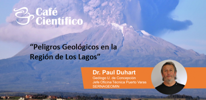 Café Científico UACh: “Peligros Geológicos en la Región de Los Lagos” en Restaurant San Marino, Puerto Montt Café Científico UACh: “Peligros Geológicos en la Región de Los Lagos” en Restaurant San Marino, Puerto Montt