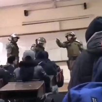 Tensa jornada en el Instituto Nacional saca al pizarrón a Chadwick, Cubillos y al alcalde Alessandri