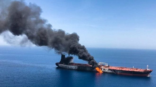 Estrecho de Ormuz: el firme rechazo de Irán a las acusaciones de Estados Unidos sobre las explosiones en dos petroleros Estrecho de Ormuz: el firme rechazo de Irán a las acusaciones de Estados Unidos sobre las explosiones en dos petroleros