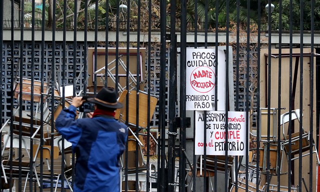 Instituto Nacional en toma: reunión entre estudiantes y autoridades no llega a buen puerto Instituto Nacional en toma: reunión entre estudiantes y autoridades no llega a buen puerto