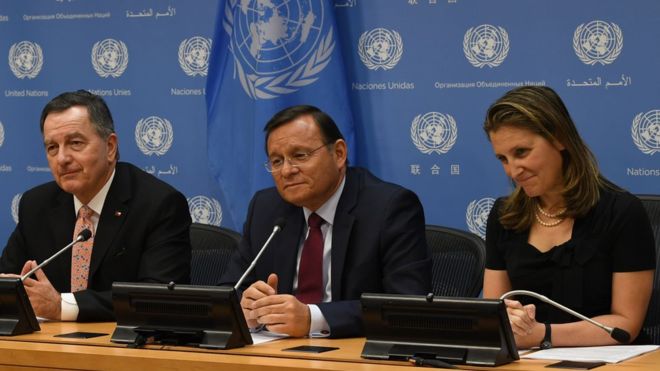 Crisis en Venezuela: 4 discrepancias que impiden (de momento) un acuerdo internacional sobre una solución Crisis en Venezuela: 4 discrepancias que impiden (de momento) un acuerdo internacional sobre una solución