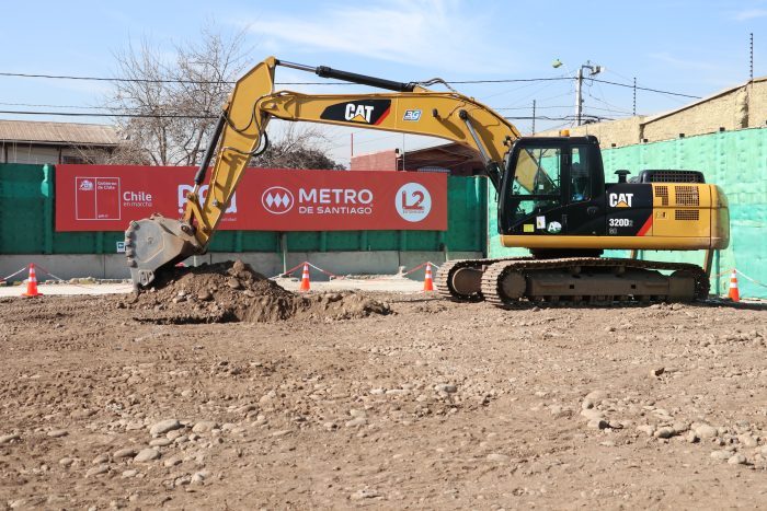 Inician trabajos de extensión de Línea 2 del Metro que llegará a La Cisterna, El Bosque y San Bernardo Inician trabajos de extensión de Línea 2 del Metro que llegará a La Cisterna, El Bosque y San Bernardo