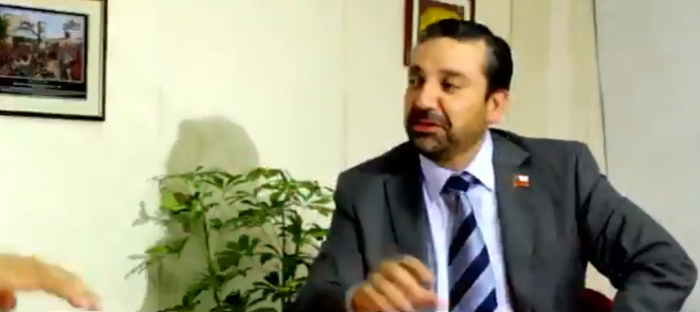Diputado Santana pidió explicaciones al Gobierno por polémica pregunta sobre mujeres del gobernador de Copiapó Diputado Santana pidió explicaciones al Gobierno por polémica pregunta sobre mujeres del gobernador de Copiapó