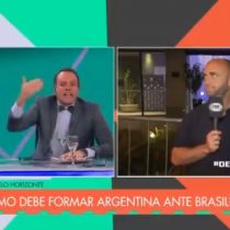 La bipolaridad de un periodista argentino: de no querer enfrentar a Chile en una posible final de Copa América, exigió ganarle a Brasil y Chile y llevar el trofeo