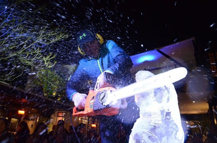 Artistas realizarán esculturas de hielo en vivo en Patio Bellavista