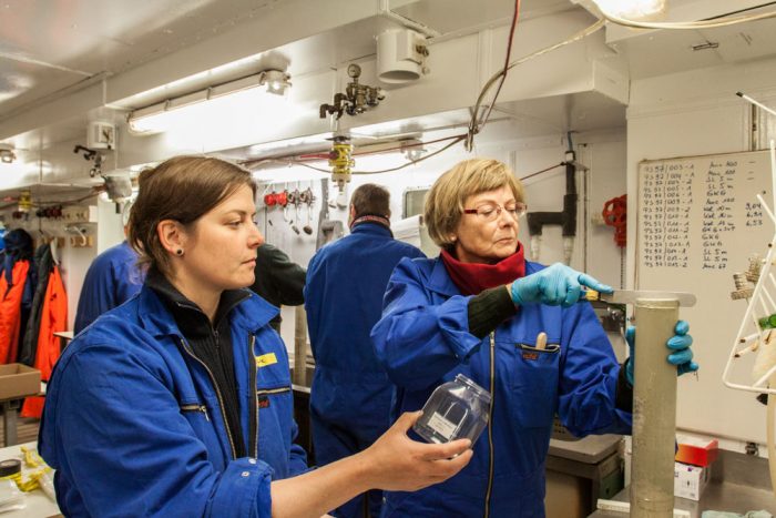 En el tormentoso Paso Drake, científicos actualizan información geológica del suelo oceánico En el tormentoso Paso Drake, científicos actualizan información geológica del suelo oceánico