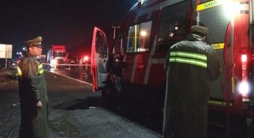 Seis muertos y cerca de cuarenta heridos deja accidente de bus en la Ruta 5 Sur Seis muertos y cerca de cuarenta heridos deja accidente de bus en la Ruta 5 Sur
