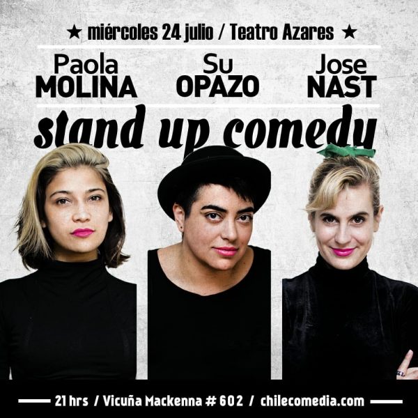 Las ansiedades de ser adulta, la invisibilidad lésbica y las contradicciones de una feminista llegan al escenario de Teatro azares en un show de Stand Up Las ansiedades de ser adulta, la invisibilidad lésbica y las contradicciones de una feminista llegan al escenario de Teatro azares en un show de Stand Up