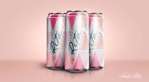 Tendencia de vinos en lata llega a Chile con el rosé Tendencia de vinos en lata llega a Chile con el rosé