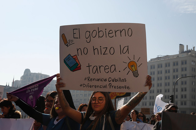 Encuesta Criteria: manejo “intransigente” del paro de profesores le pasa la cuenta al Gobierno Encuesta Criteria: manejo “intransigente” del paro de profesores le pasa la cuenta al Gobierno