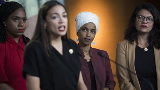 “El escuadrón”: quiénes son las 4 jóvenes congresistas de EE.UU. a las que Trump atacó con “mensajes racistas”