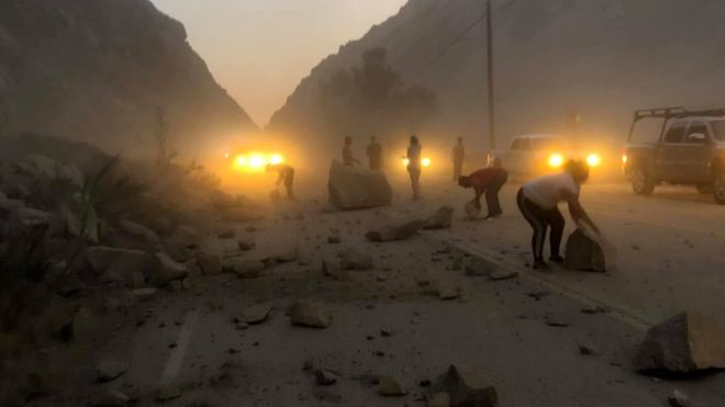 Terremoto en California: un nuevo sismo de magnitud 7,1 sacude el sur del estado Terremoto en California: un nuevo sismo de magnitud 7,1 sacude el sur del estado