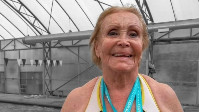 Todo un récord: con 84 años Eliana Busch obtiene plata en Mundial de Natación Todo un récord: con 84 años Eliana Busch obtiene plata en Mundial de Natación