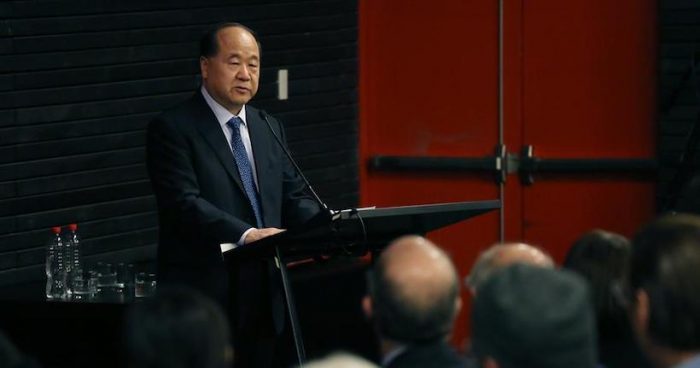 En clase magistral en Chile, Nobel de literatura Mo Yan rinde culto a la literatura latinoamericana En clase magistral en Chile, Nobel de literatura Mo Yan rinde culto a la literatura latinoamericana