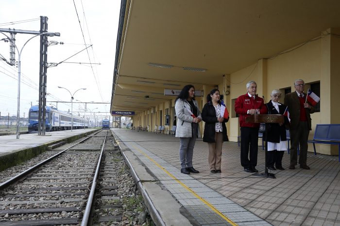 Beneficiará a 230 mil pasajeros: Gobierno anuncia mejoras en el servicio ferroviario Chillán-Santiago Beneficiará a 230 mil pasajeros: Gobierno anuncia mejoras en el servicio ferroviario Chillán-Santiago