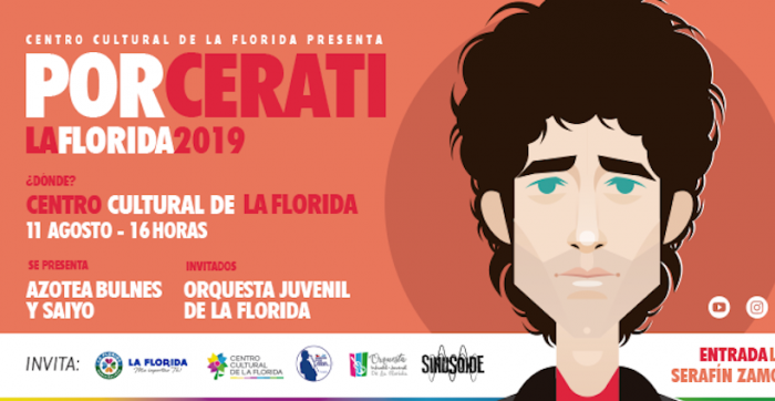 Proyecto musical “Por Cerati” en Centro Cultural La Florida