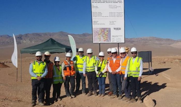 Inician la construcción de la planta solar más grande de Chile