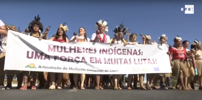 Campesinas e indígenas brasileñas demandan igualdad de género en Brasil Campesinas e indígenas brasileñas demandan igualdad de género en Brasil