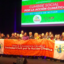 Municipalidad y Sociedad Civil por la Acción Climática lanzan COP25 ciudadana