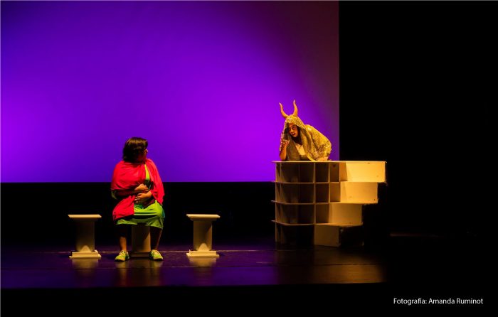 Obra “Ifis y Yante” en Sala Tessier Obra “Ifis y Yante” en Sala Tessier
