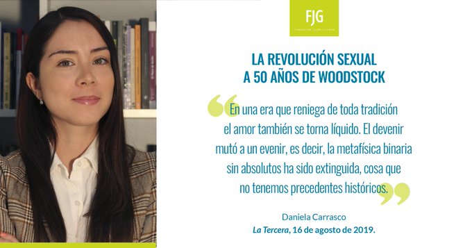 Del devenir al evenir: investigadora de la Fundación Jaime Guzmán se quejó del “feminismo domiciliado en la izquierda” Del devenir al evenir: investigadora de la Fundación Jaime Guzmán se quejó del “feminismo domiciliado en la izquierda”