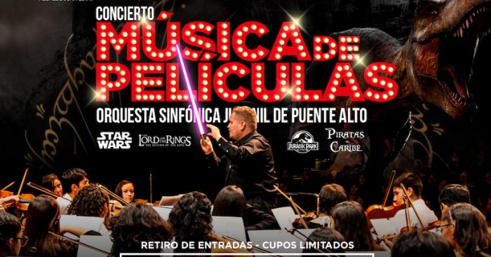 Concierto gratuito “Música de películas” en Centro Cultural de Puente Alto Concierto gratuito “Música de películas” en Centro Cultural de Puente Alto
