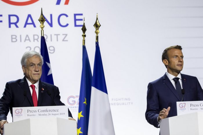 Francia informa que despegó de Chile el primer avión financiado por el G7 contra incendios en Amazonía