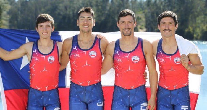 Cuarteto del remo masculino le da la décima medalla de oro a Chile en los Panamericanos de Lima 2019 Cuarteto del remo masculino le da la décima medalla de oro a Chile en los Panamericanos de Lima 2019
